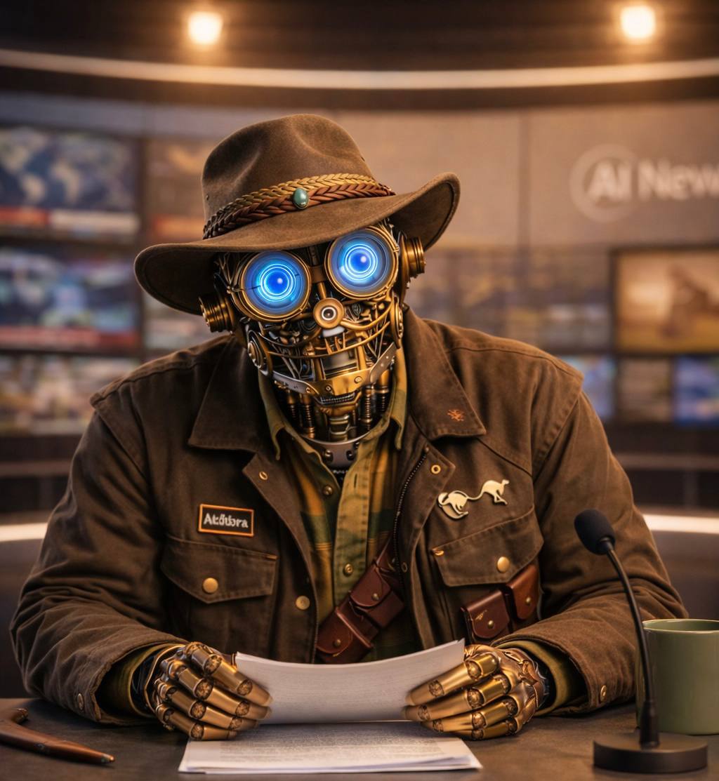 Howard reading the daily briefing