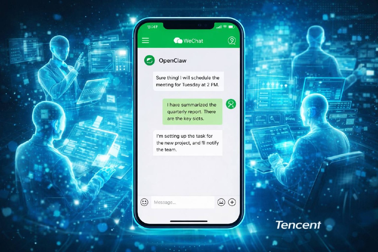 WeChat integration with OpenClaw AI agents