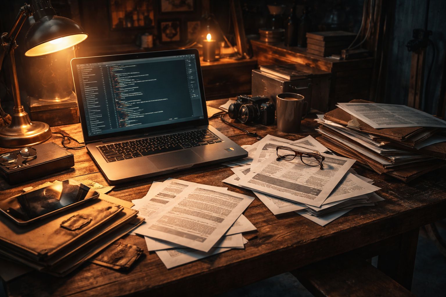 Rustwood journal header image